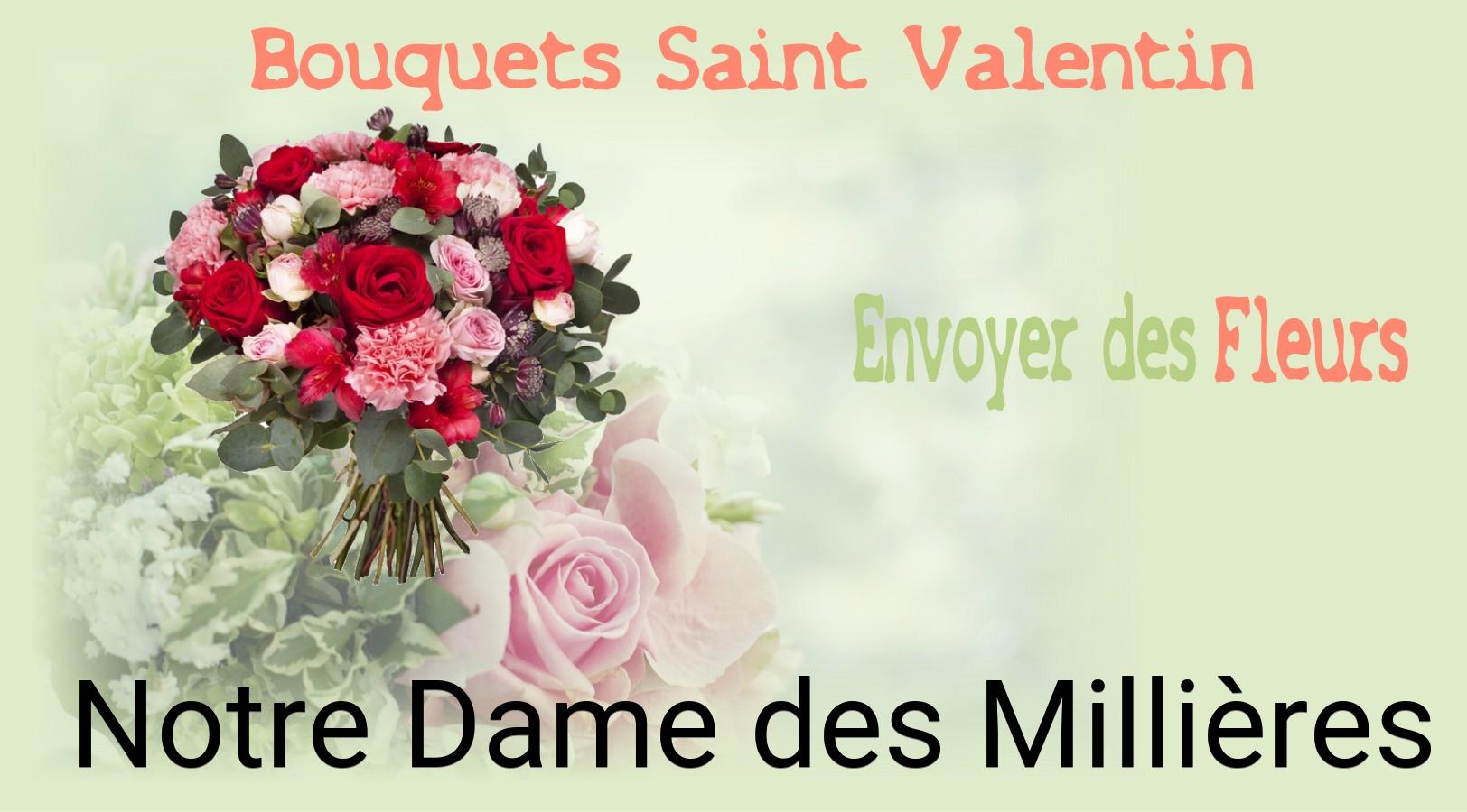 Roses de Saint-Valentin livrées à Notre-Dame-des-Millières